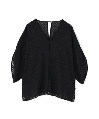 パイピングシアーブラウス（０３１５２１０７１１）