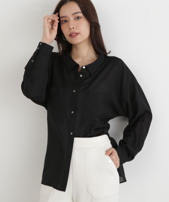 ◇バックレースアップシャツ（0315210911） | PINKY&DIANNE