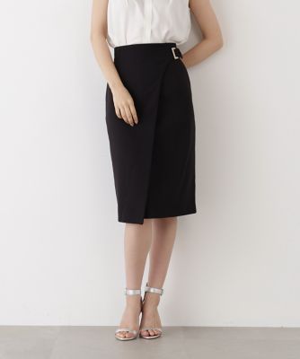 PINKY&DIANNE BIGパールポイントカラーラップスカート 工場 直営 店ファッション - 新品✨PINKY&DIANNE BIGパール