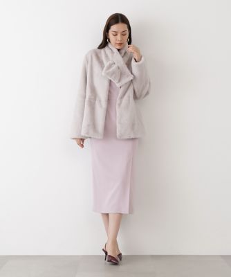 ◇パールスリーブドッキングワンピース（0315240008