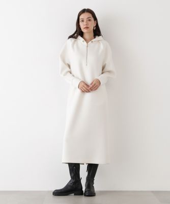定価39,600 タックスリーブフーディワンピース 38 ◇タックスリーブフーディワンピース（0315240017