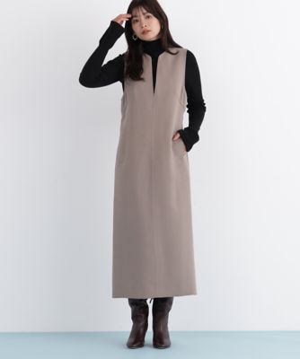 ◇キーネックジャンパースカート（0315240031