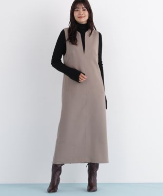 ◇キーネックジャンパースカート（0315240031