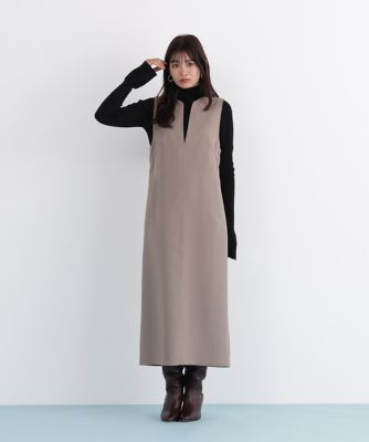 ◇キーネックジャンパースカート（0315240031