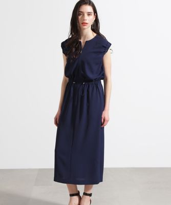 期間限定! DKNY シャーリング 美ライン ワンピース ◇スリーブシャーリングワンピース（0315240604