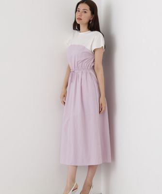 タフタドッキングワンピース（0315240831） | PINKY&DIANNE