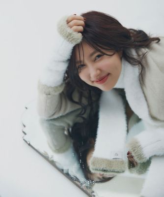 ＜PINKY&DIANNE＞［ＷＥＢ限定］ストール＆ハンドウォーマーセット（０３１５２９８１０３）