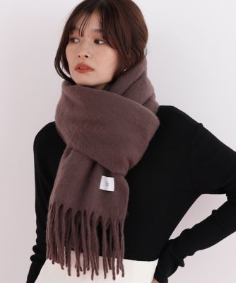 WEB限定］ソフトタッチブークレーマフラー（0315298104