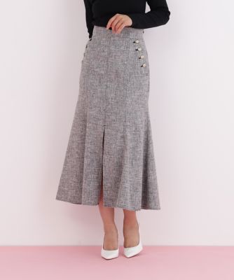 ＜PINKY&DIANNE＞ミックスブッチャーマーメイドスカート（０３１６１２０１０３）