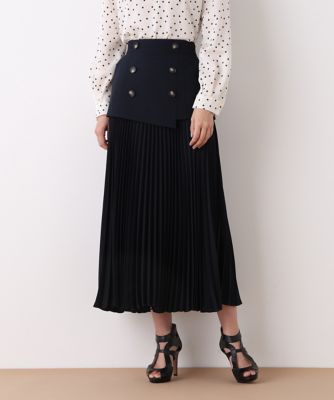 ミッキー　プリーツスカート セール】＜DICKIES/ディッキーズ＞ポリツイードプリーツスカート