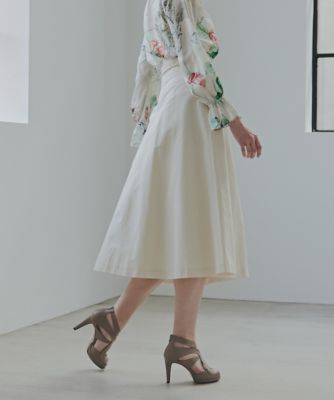 ステッチベルトフレアスカート（0316120311