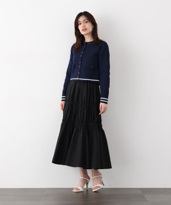 シャイニーギャザースカート（0316120319） | PINKY&DIANNE