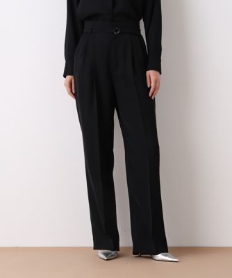 ＜PINKY&DIANNE＞ダブルサテンタックワイドパンツ（０３１６１３０２０２）