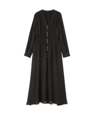 ウエストシャーリングロングワンピース（0316140207