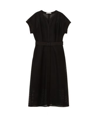 メッシュッレースコンビワンピース（0316140406