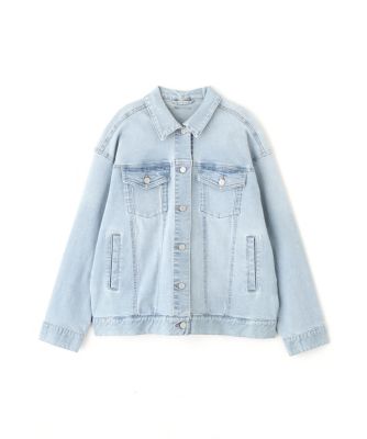 ルーズカラーデニムジャケット（0316155206