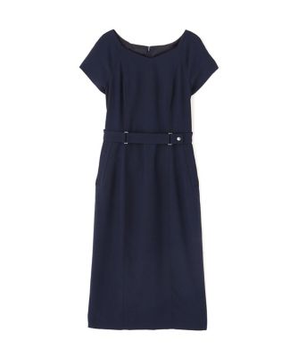 ラグランステッチベルト付きワンピース（0316240720