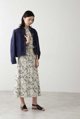 アートワークプリントブラウス（０７７０１１０３１９）
