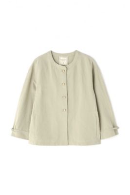 ≪Ｊａｐａｎ　ｃｏｕｔｕｒｅ≫綿麻ギャバブラウス（０７７０１１０４３３）