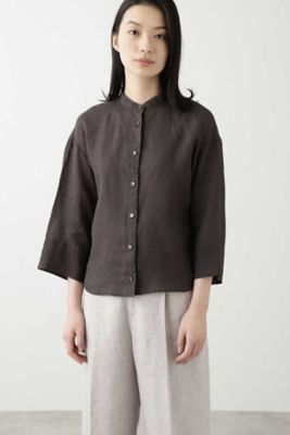 ◆ラミーシャツブラウス（０７７０１１０５３４）