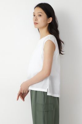 ◆オーガニックコードローンワッシャーブラウス（０７７０１１０５４０）
