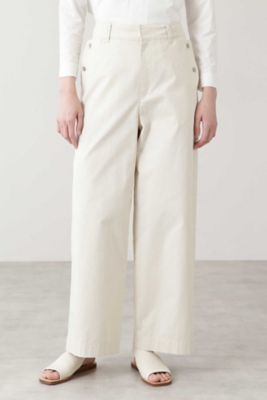 ＜human woman (Women)＞◆コットンワイドパンツ（０７７０１３０３１６）