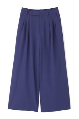 ◆強撚レーヨン綿ポリツイルパンツ（０７７０１３０５３８）