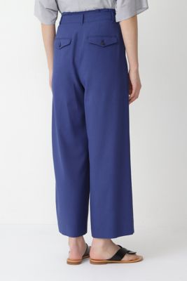 ◆強撚レーヨン綿ポリツイルパンツ（０７７０１３０５３８）
