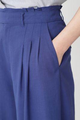 ◆強撚レーヨン綿ポリツイルパンツ（０７７０１３０５３８）