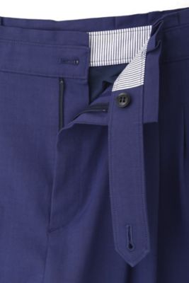 ◆強撚レーヨン綿ポリツイルパンツ（０７７０１３０５３８）