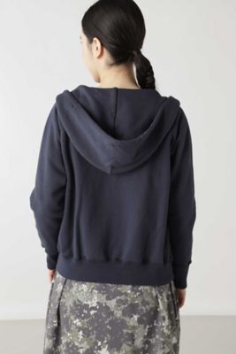 ◆裏毛フーデッドジップアップパーカー（０７７０１６０１０４）