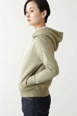 ◆裏毛フーデッドジップアップパーカー（０７７０１６０１０４）