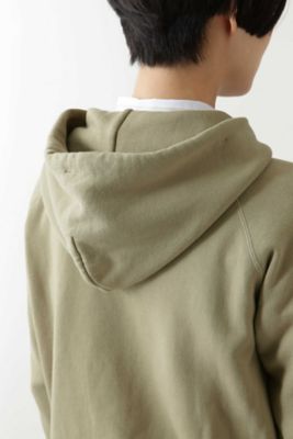 ◆裏毛フーデッドジップアップパーカー（０７７０１６０１０４）