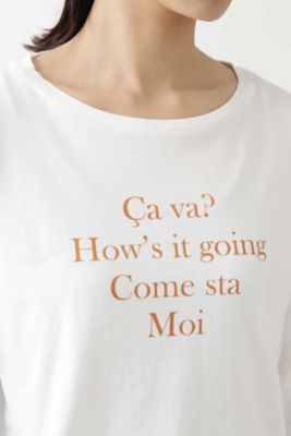 ◆ロゴロングＴシャツ（０７７０１６０２０４）