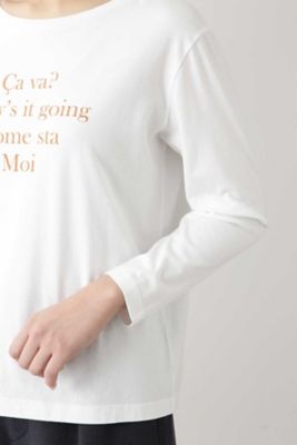 ◆ロゴロングＴシャツ（０７７０１６０２０４）