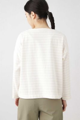 ３０／－天竺ボーダーカットソー（０７７０１６０３７６）