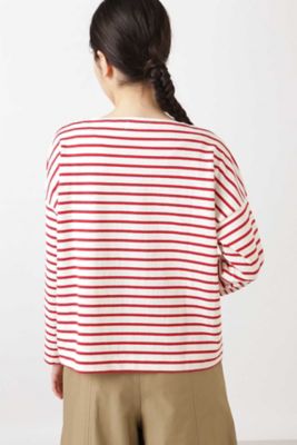 ３０／－天竺ボーダーカットソー（０７７０１６０３７６）