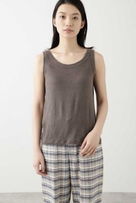 ◆麻ベア天竺タンクトップ（０７７０１６０５３０）