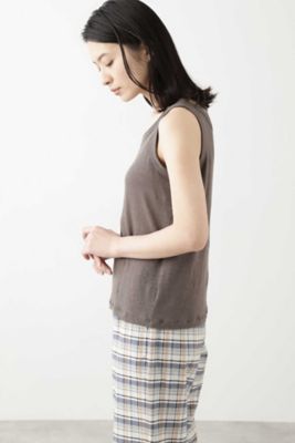 ◆麻ベア天竺タンクトップ（０７７０１６０５３０）