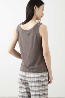 ◆麻ベア天竺タンクトップ（０７７０１６０５３０）