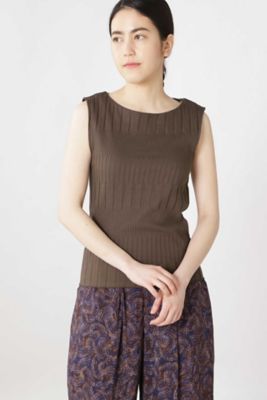 ◆イレギュラーリブカットソー（０７７０１６０５３２）