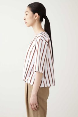 ◆サイロプレミアム無地ボーダーカットソー（０７７０１６０６０３）