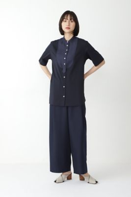◆ライクアウーブンカットソーブラウス（０７７０１６０６０５）