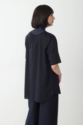◆ライクアウーブンカットソーブラウス（０７７０１６０６０５）