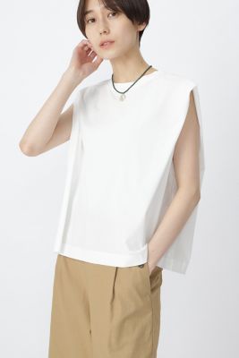 ＜human woman (Women)＞◆ライクアウーブンカットソー（０７７０１６０６１１）