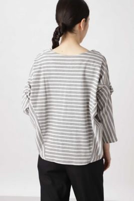 《ａｒｒｉｖｅ　ｐａｒｉｓ》バスクボーダーカットソー（０７７０１６０８０１）