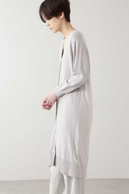 配色Ｖネックロングカーディガン（０７７０１７０３１１）