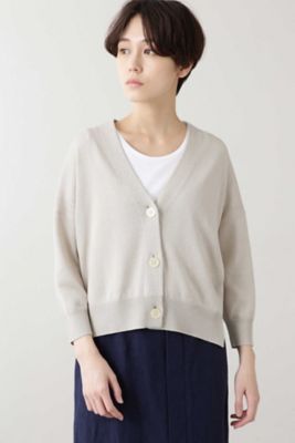 ＜human woman (Women)＞ペーパーヤーンカーディガン（０７７０１７０３１４）