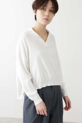 ＜human woman (Women)＞◆襟付きプルオーバー（０７７０１７０３１７）
