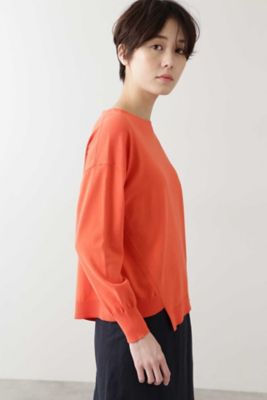 ◆オーガニック天竺ニットプルオーバー（０７７０１７０３３５）